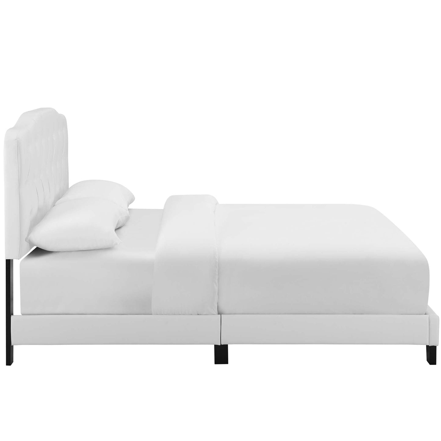 Amelia Faux Leather Full Bed by Modway