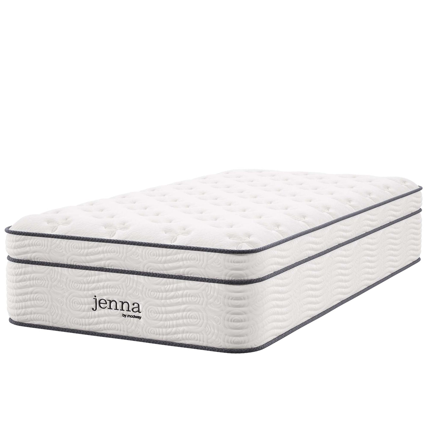 Jenna 14" Innerspring and Foam Mattress by Modway