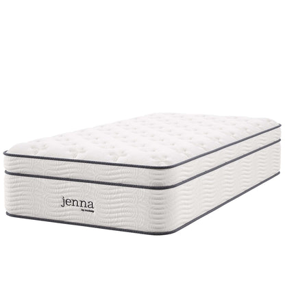 Jenna 14" Innerspring and Foam Mattress by Modway