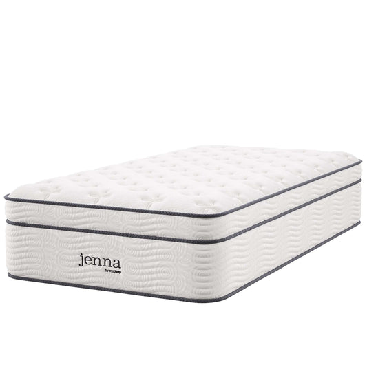Jenna 14" Innerspring and Foam Mattress by Modway