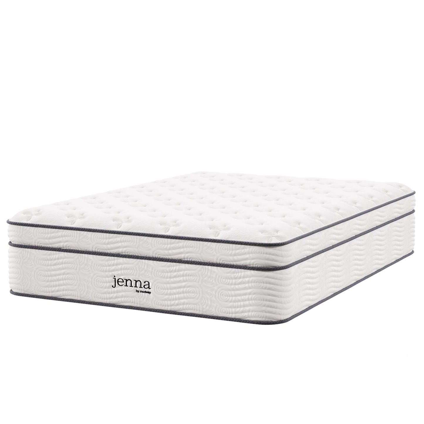 Jenna 14" Innerspring and Foam Mattress by Modway