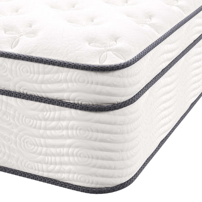 Jenna 14" Innerspring and Foam Mattress by Modway