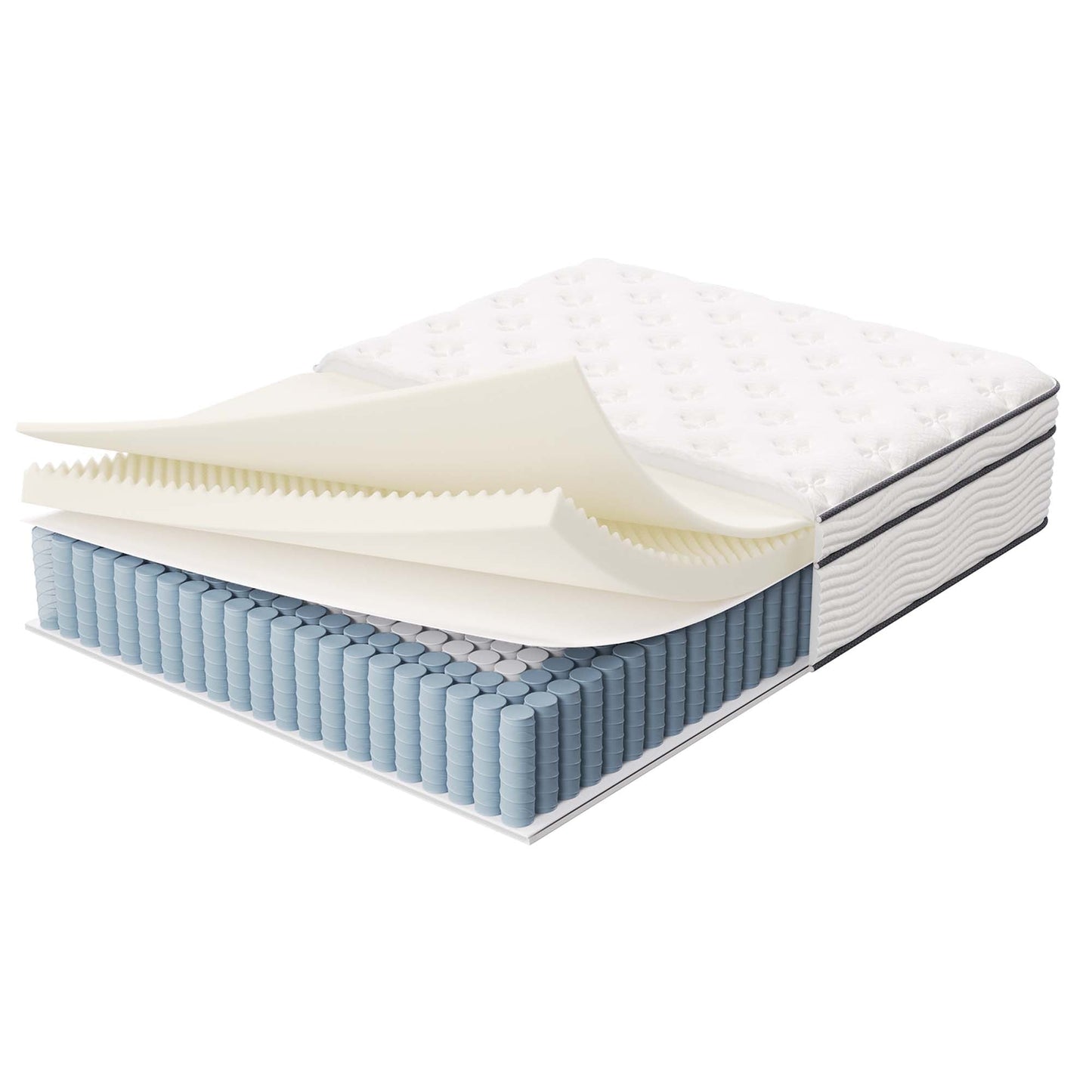 Jenna 14" Innerspring and Foam Mattress by Modway