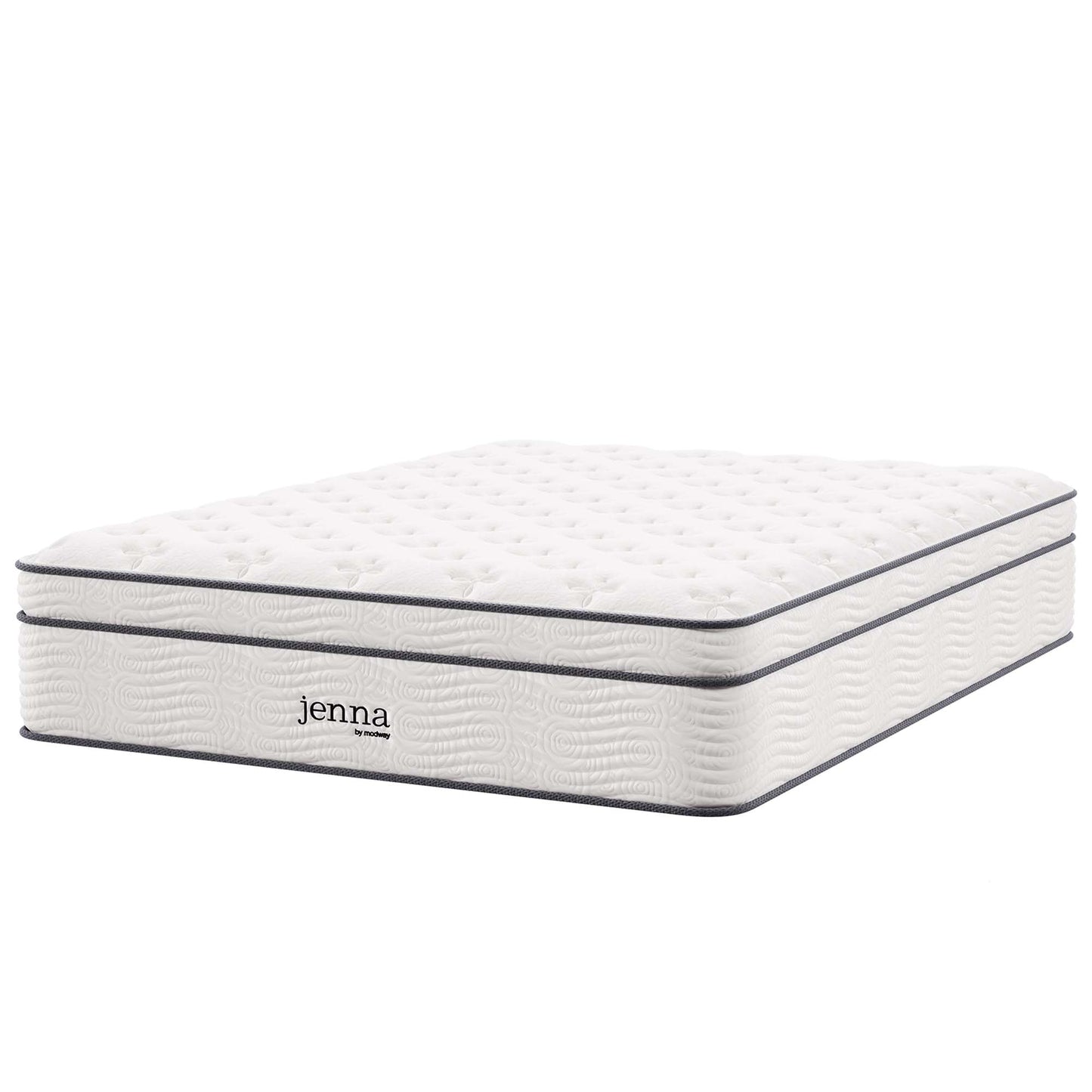 Jenna 14" Innerspring and Foam Mattress by Modway
