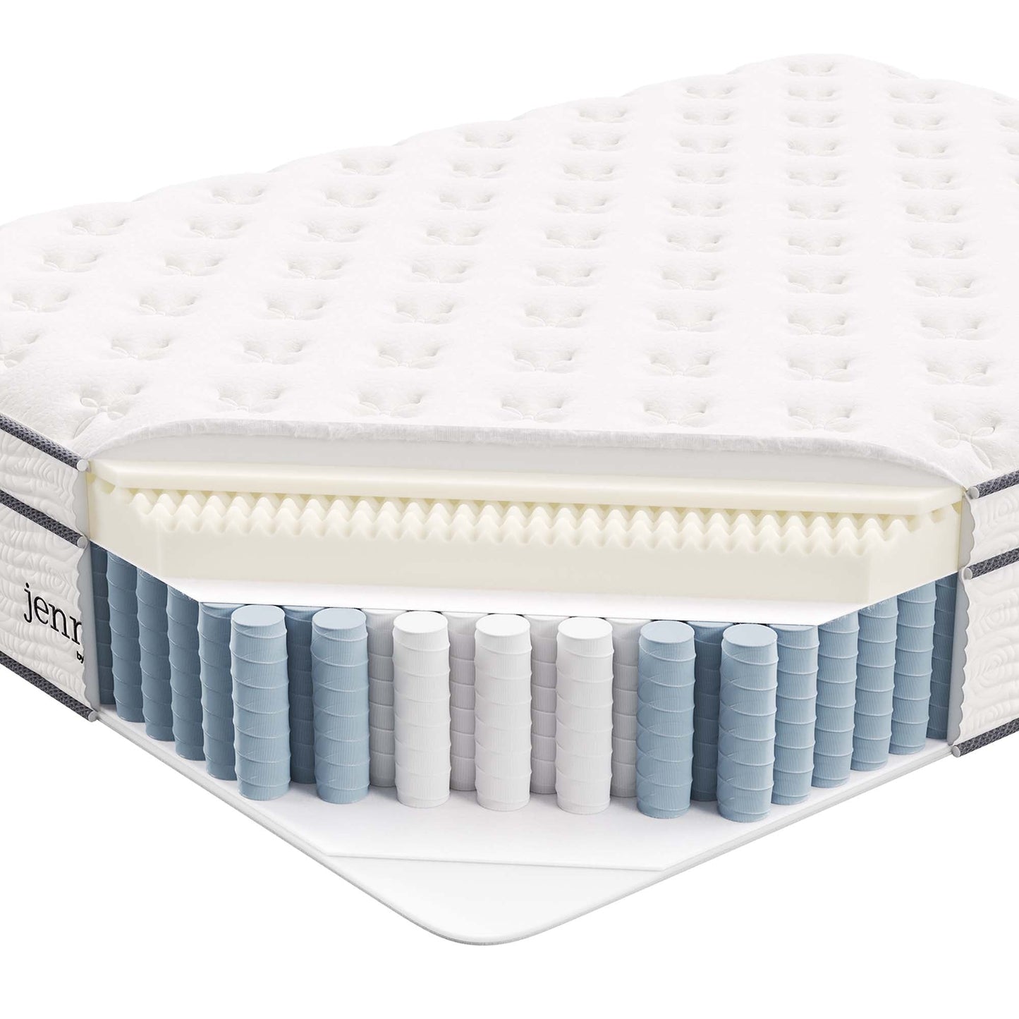 Jenna 14" Innerspring and Foam Mattress by Modway