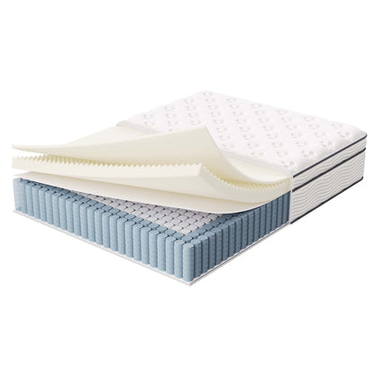 Jenna 14" Innerspring and Foam Mattress by Modway