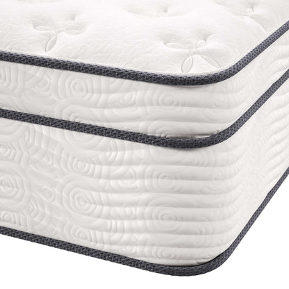 Jenna 14" Innerspring and Foam Mattress by Modway
