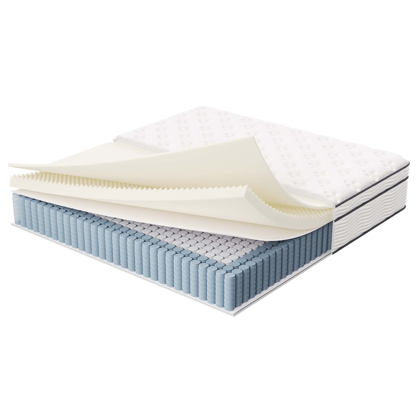 Jenna 14" Innerspring and Foam Mattress by Modway