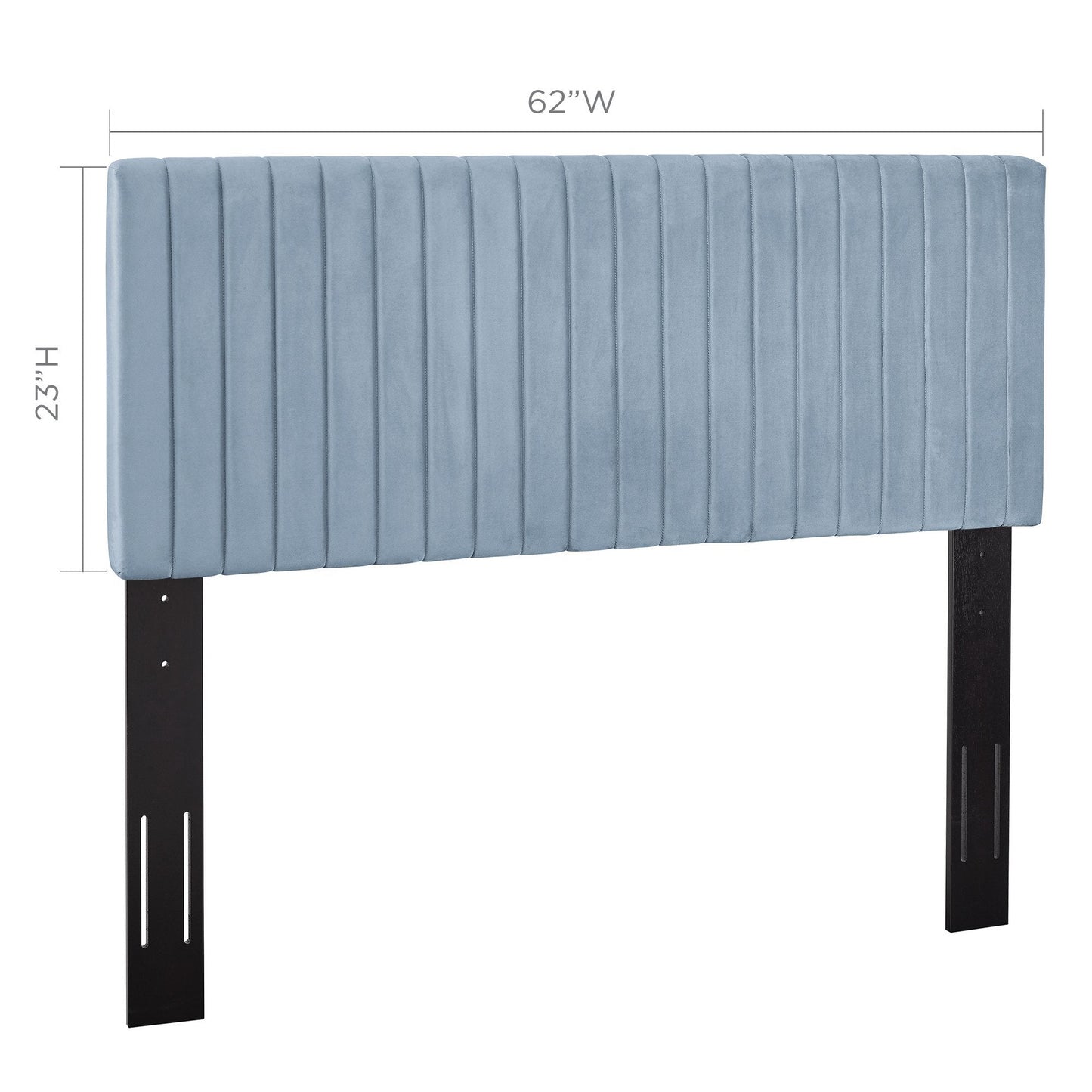 Keira Performance Velvet Full/Queen Headboard by Modway
