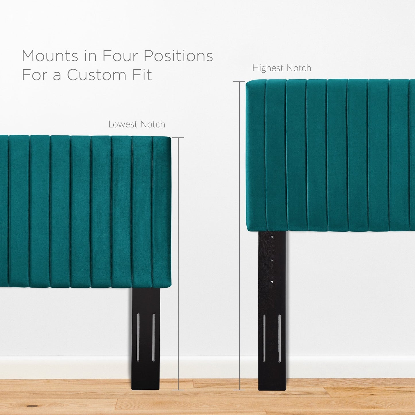 Keira Performance Velvet Full/Queen Headboard by Modway