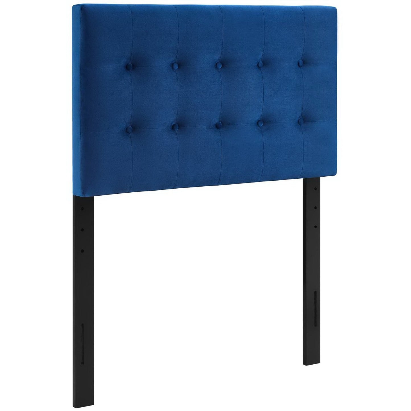 Emily Biscuit Tufted Performance Velvet Twin Headboard