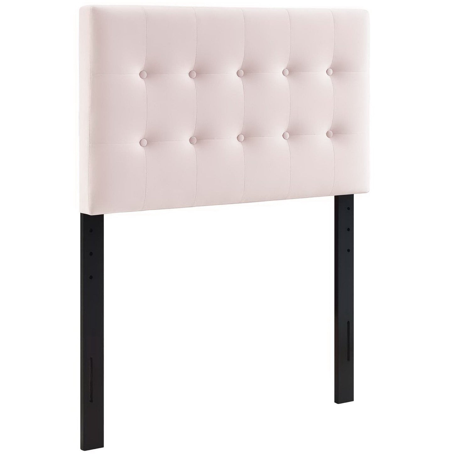 Emily Biscuit Tufted Performance Velvet Twin Headboard