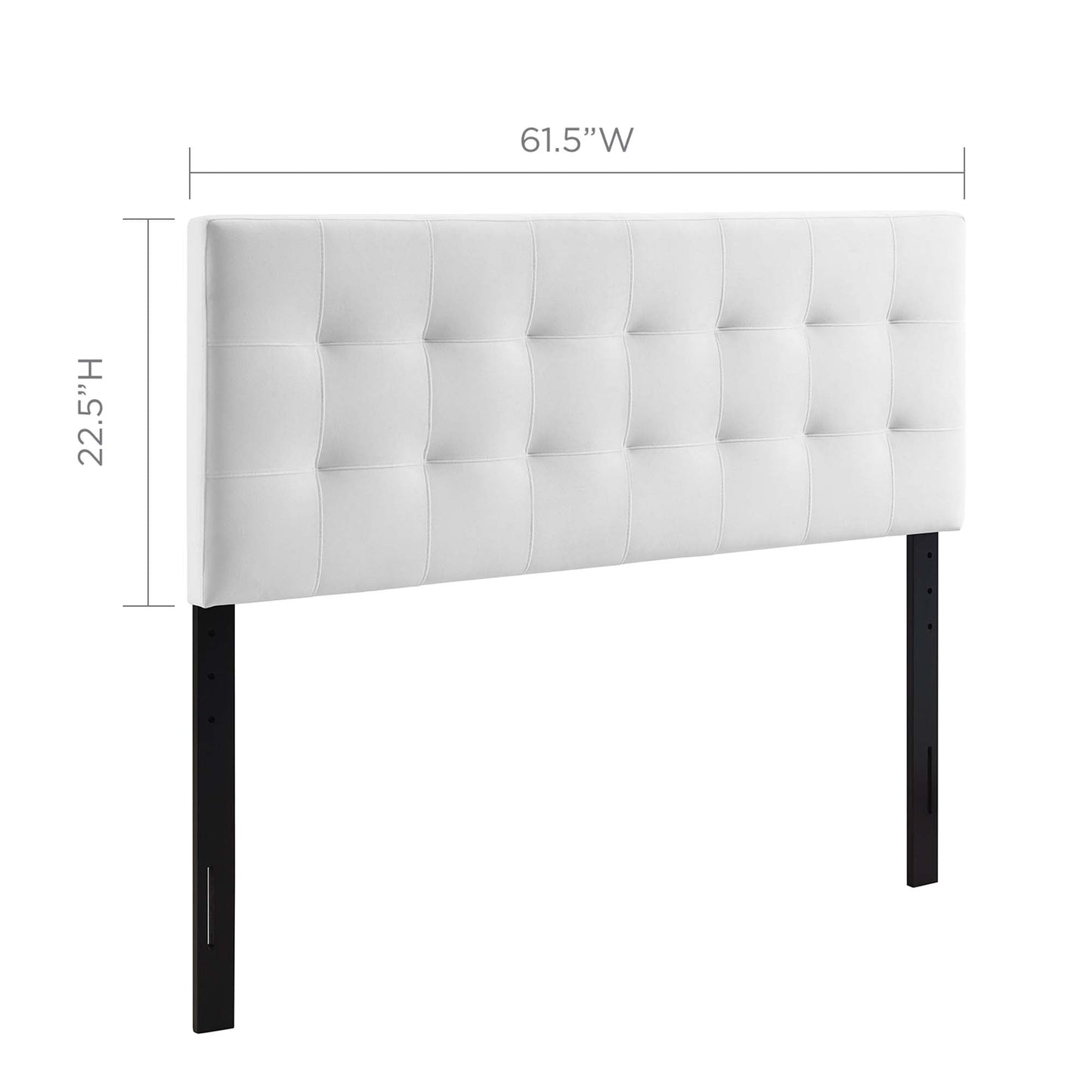 Lily Biscuit Tufted Performance Velvet Queen Headboard by Modway