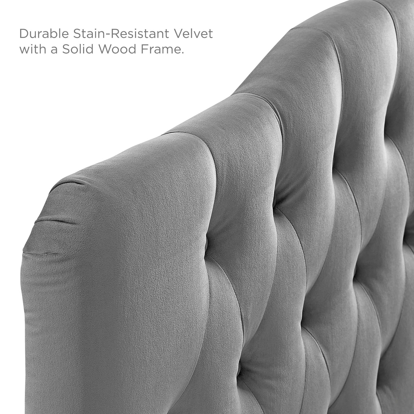 Annabel Diamond Tufted Performance Velvet King Headboard by Modway