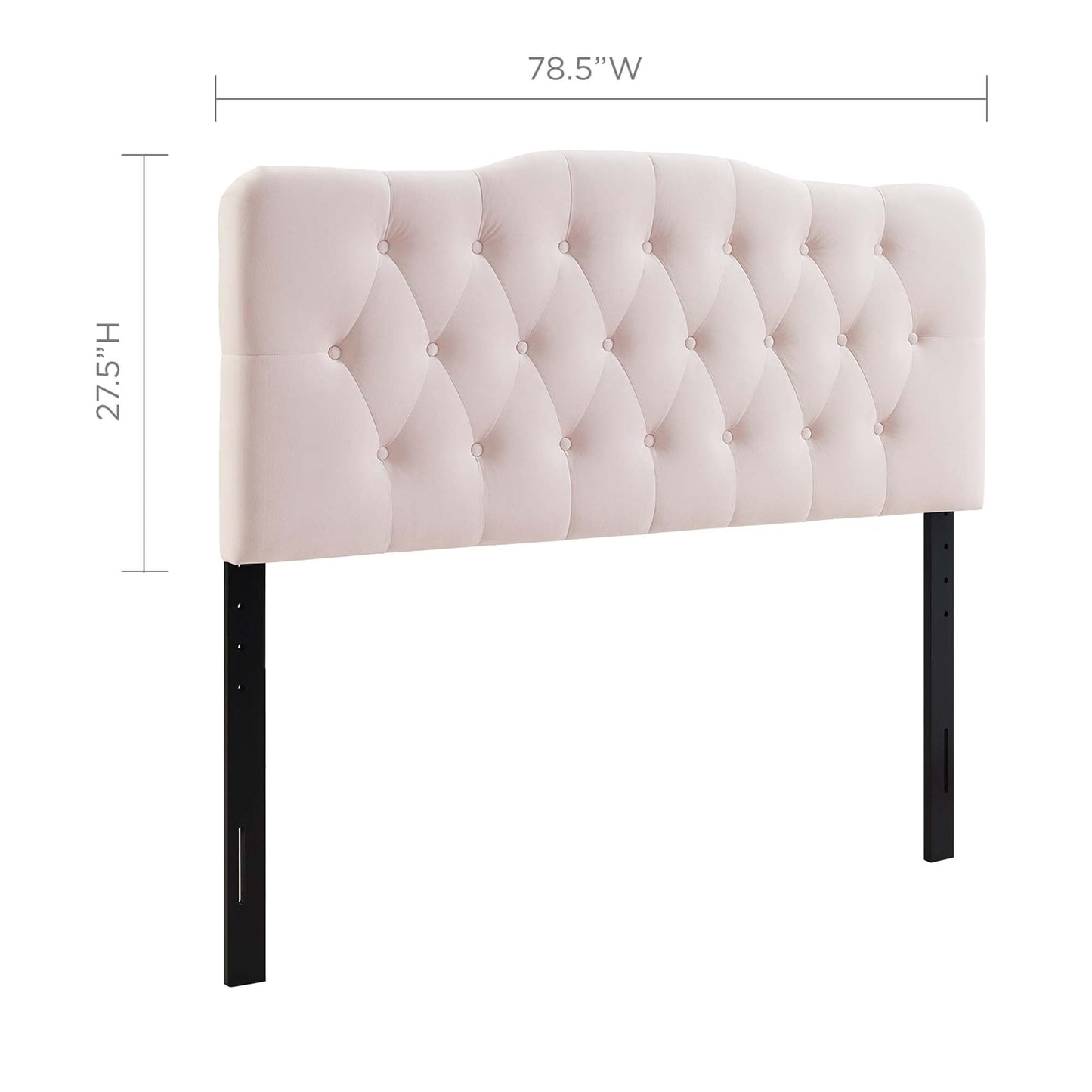 Annabel Diamond Tufted Performance Velvet King Headboard by Modway