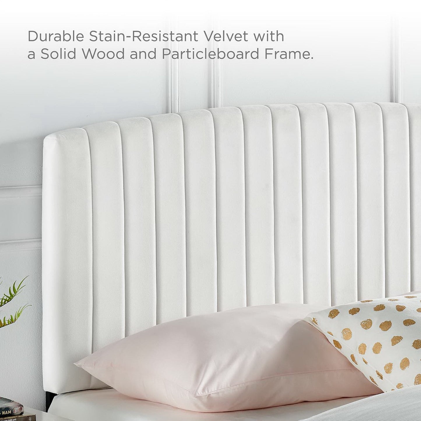 Rebecca Performance Velvet Twin Headboard by Modway