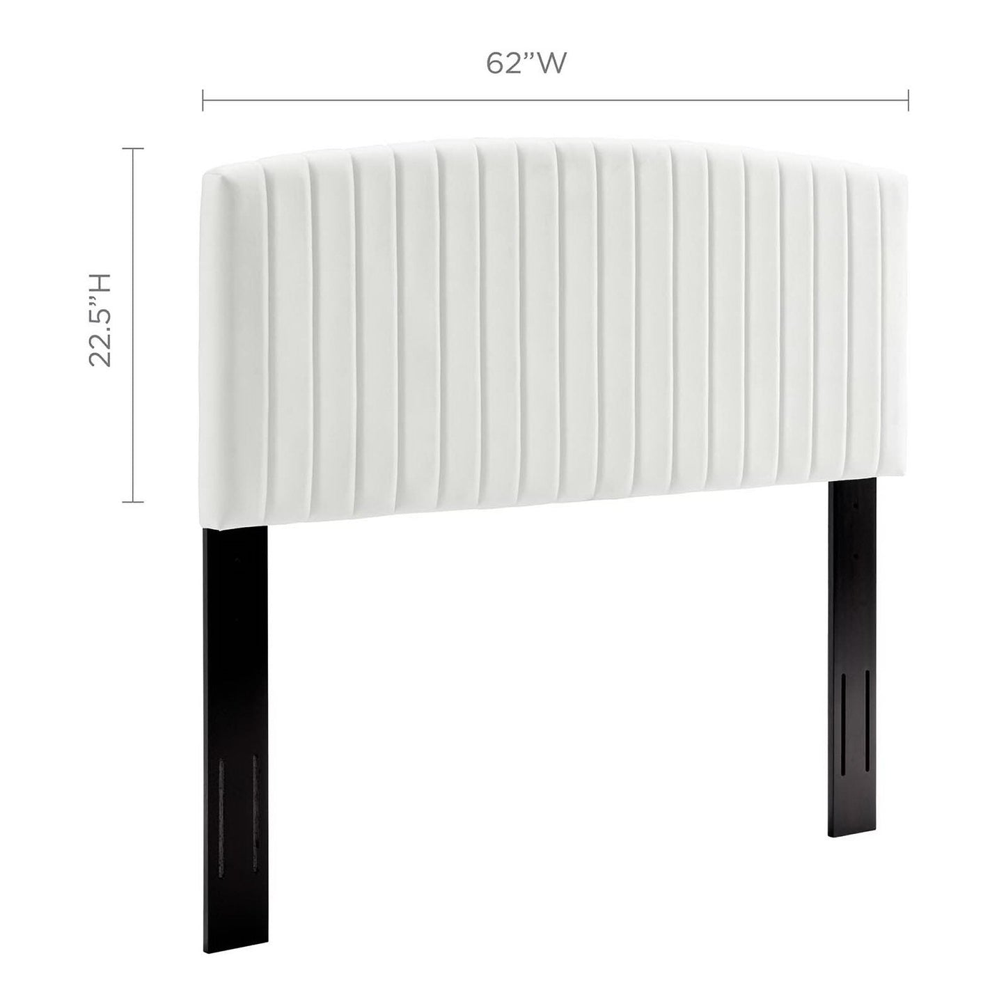 Rebecca Performance Velvet Full/Queen Headboard by Modway