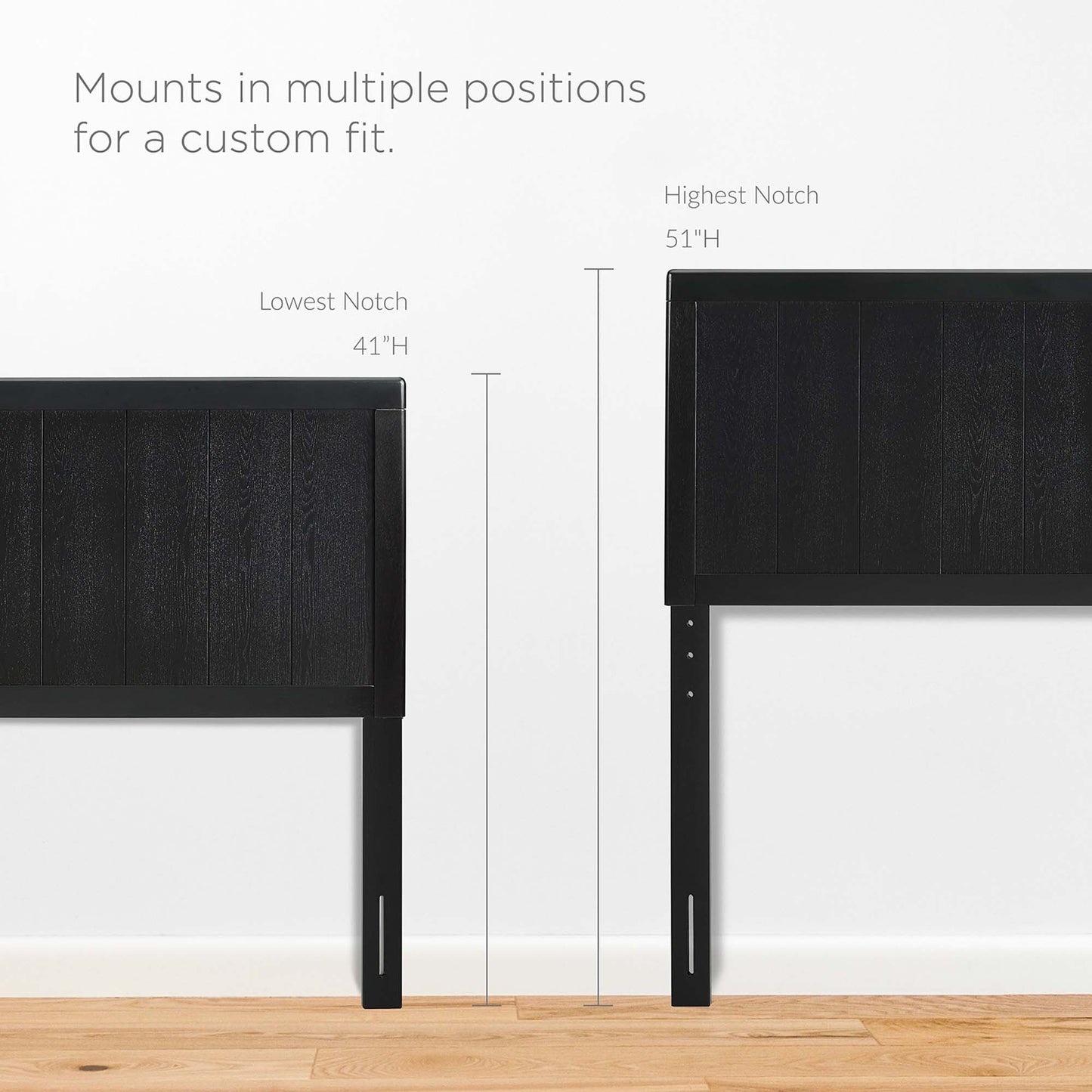 Robbie Wood Twin Headboard by Modway