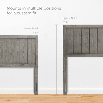 Robbie Wood Twin Headboard by Modway