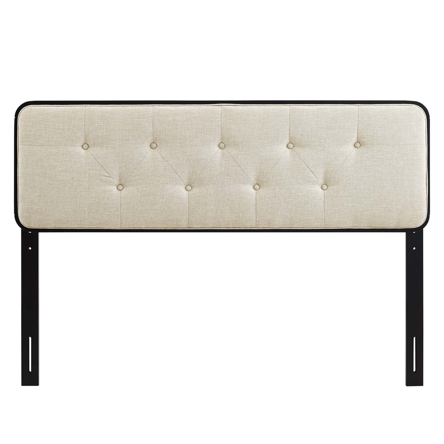 Collins Tufted Fabric and Wood Full Headboard by Modway