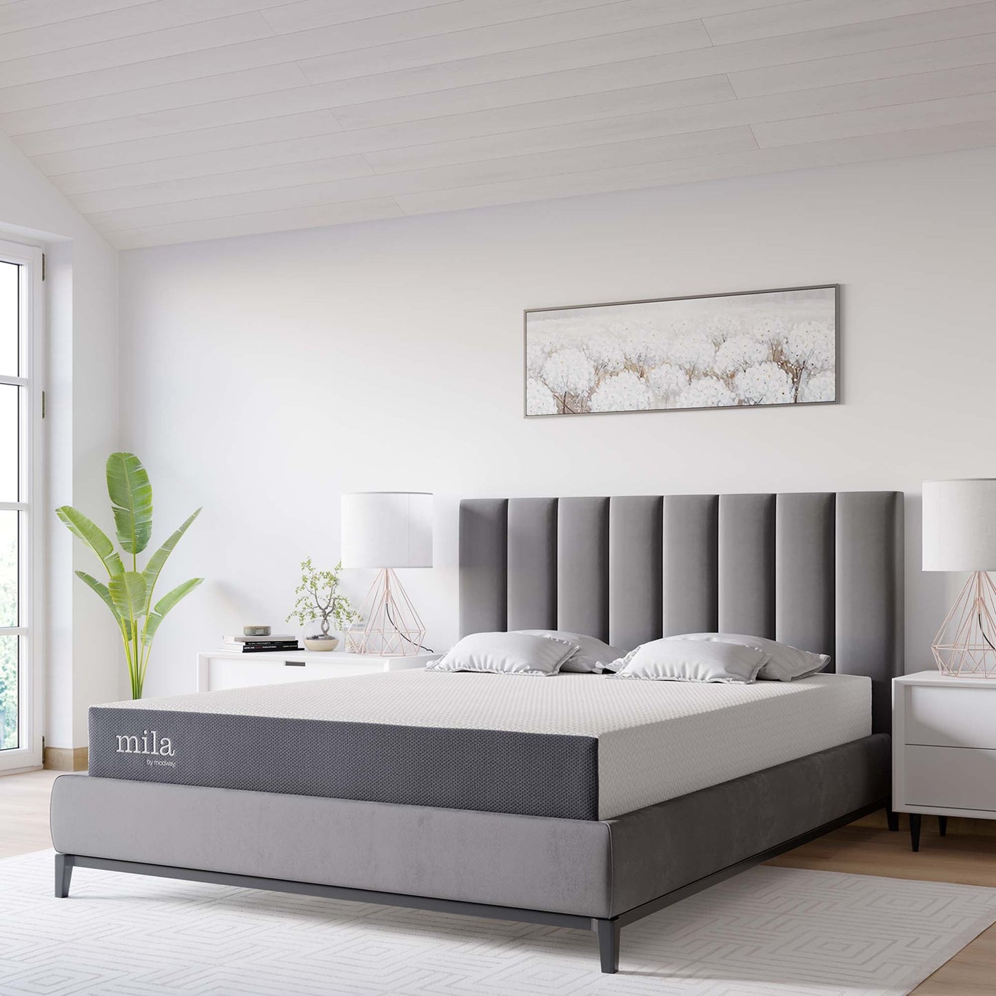Mila 8" Memory Foam Mattress by Modway