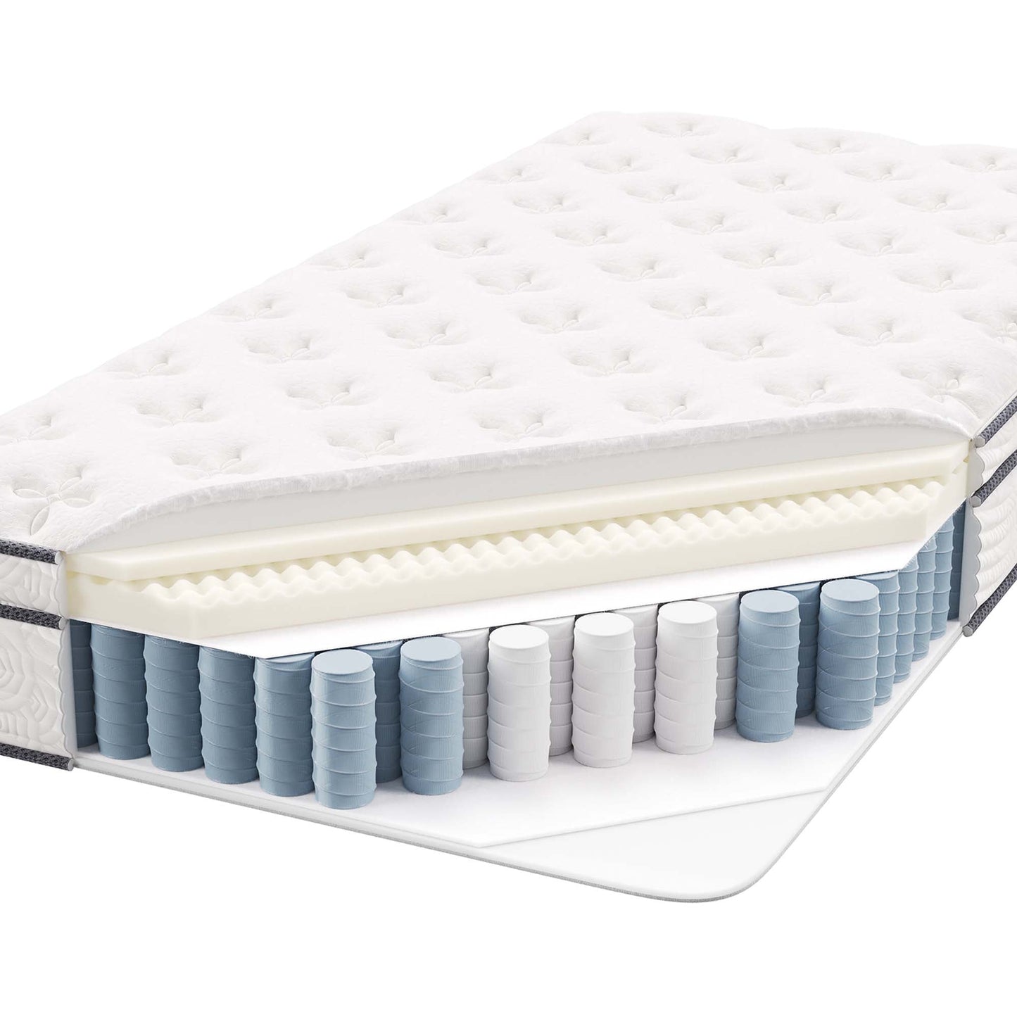Jenna 10" Innerspring and Foam Twin XL Mattress by Modway