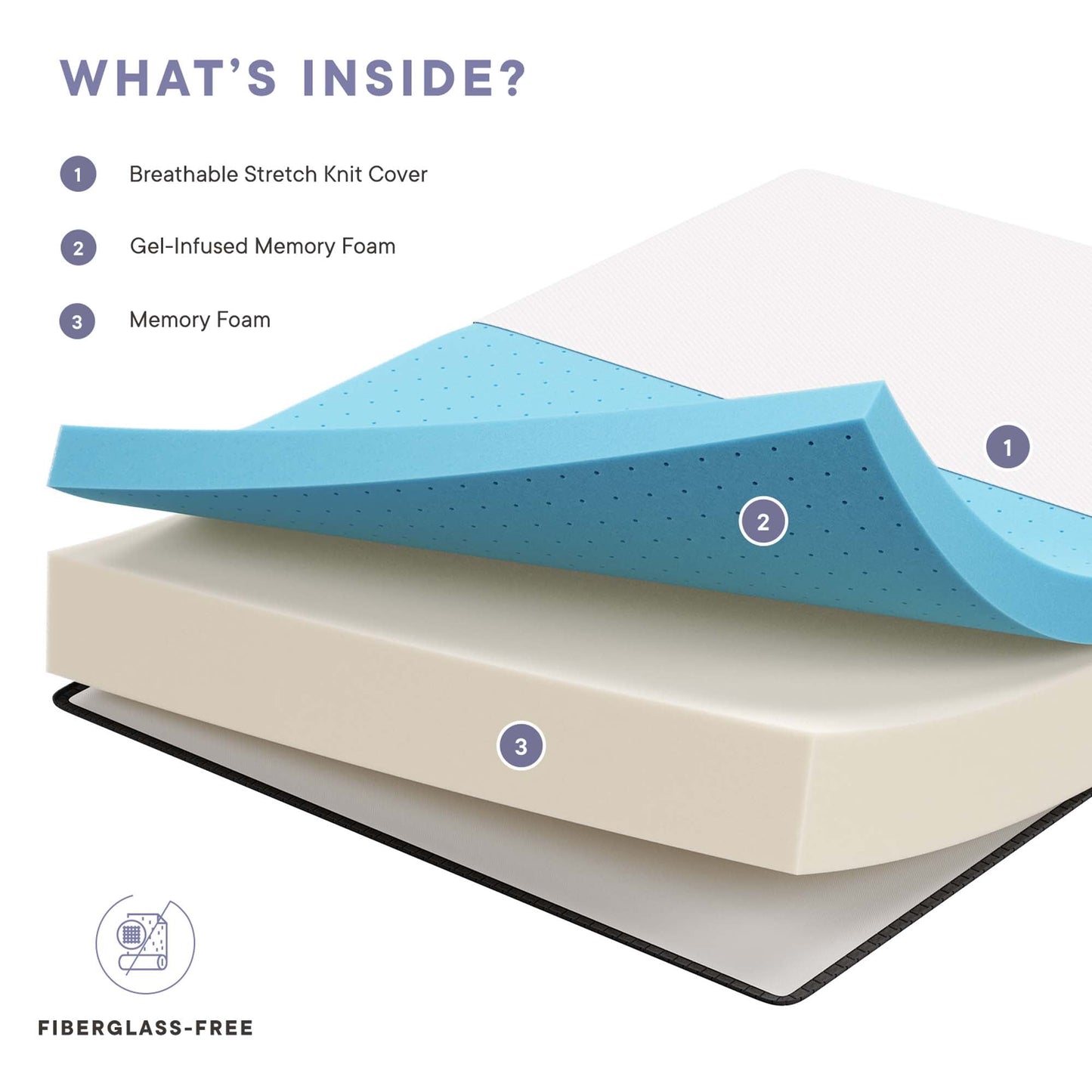 Aveline 12" Memory Foam Mattress by Modway