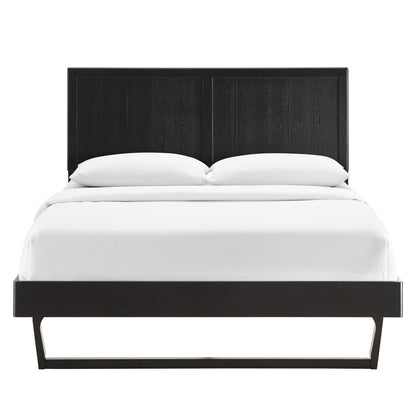 Alana Wood Full Platform Bed with Angular Frame by Modway