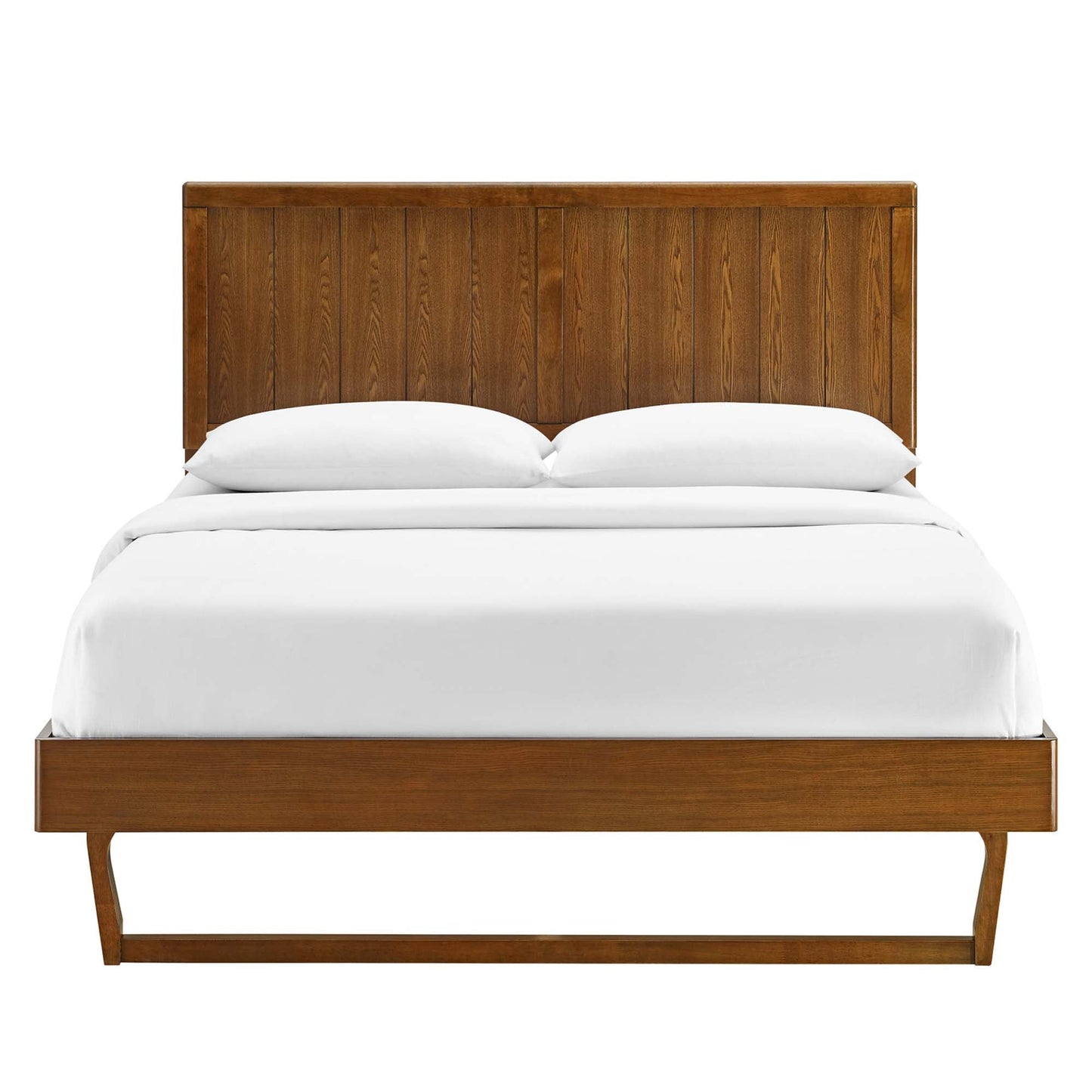Alana Wood Full Platform Bed with Angular Frame by Modway