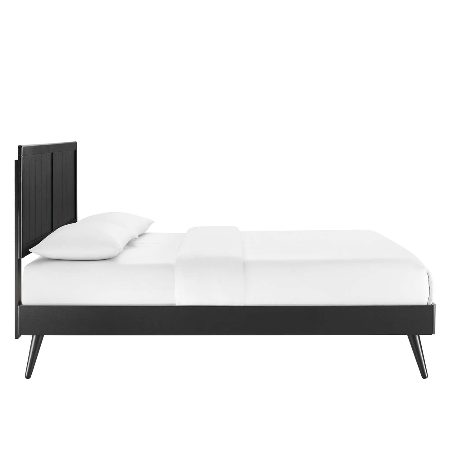 Alana Wood Full Platform Bed with Splayed Legs by Modway