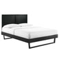 Marlee Wood Full Platform Bed With Angular Frame by Modway