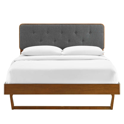 Bridgette Wood Full Platform Bed with Angular Frame by Modway