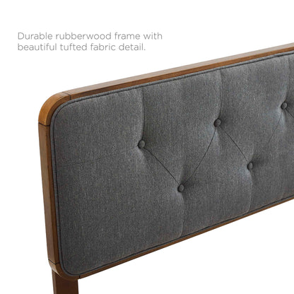 Bridgette Wood Full Platform Bed with Angular Frame by Modway