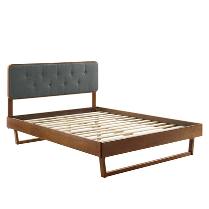 Bridgette Wood Twin Platform Bed With Angular Frame by Modway