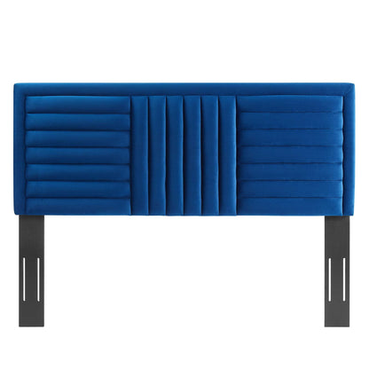 Believe Channel Tufted Performance Velvet Full/Queen Headboard by Modway