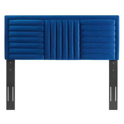 Believe Channel Tufted Performance Velvet Full/Queen Headboard by Modway