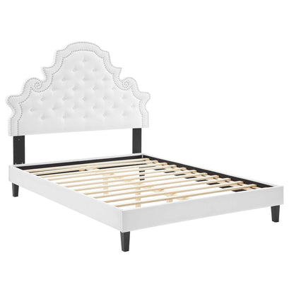 Gwyneth Tufted Performance Velvet Full Platform Bed by Modway