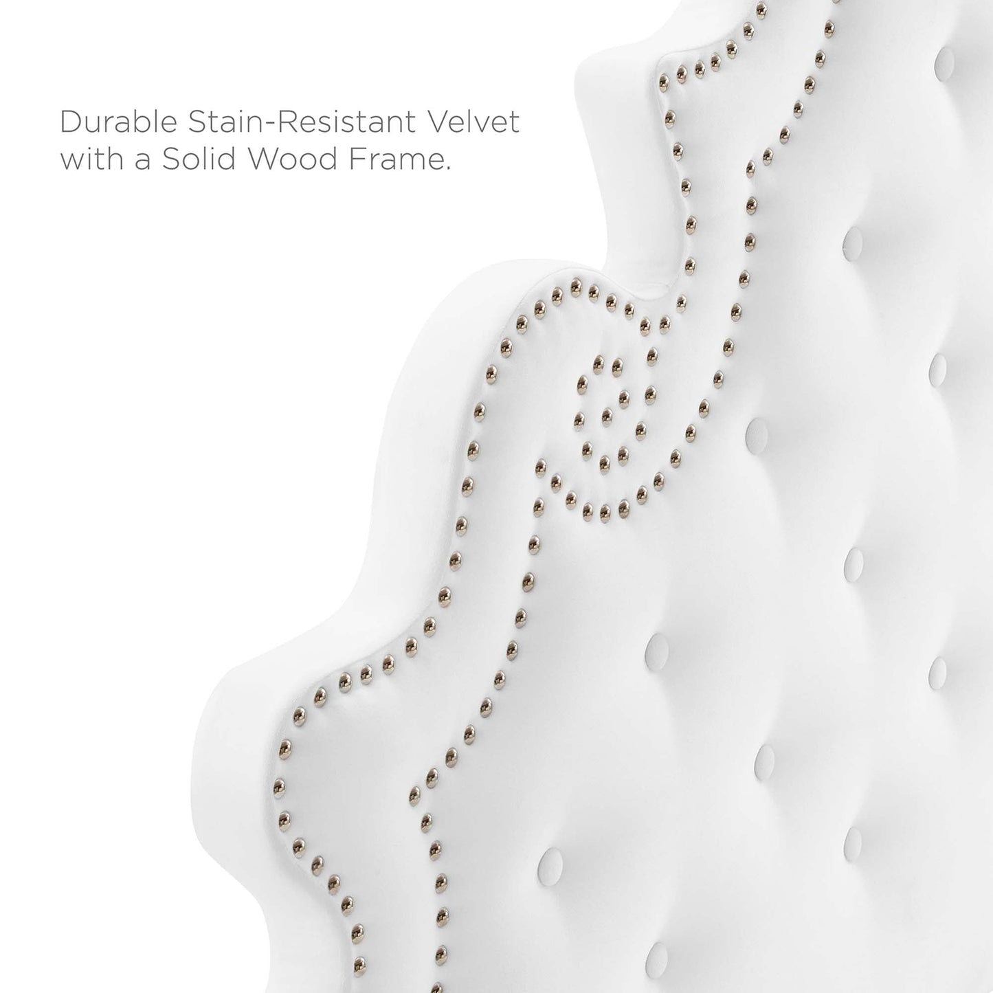 Gwyneth Tufted Performance Velvet Full Platform Bed by Modway