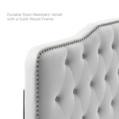 Amber Performance Velvet Twin Platform Bed by Modway