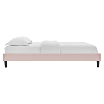 Amber Performance Velvet Twin Platform Bed by Modway