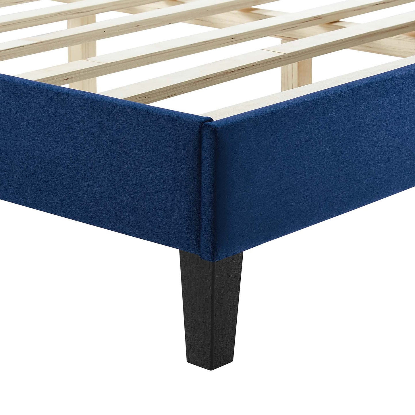 Sofia Channel Tufted Performance Velvet Full Platform Bed by Modway