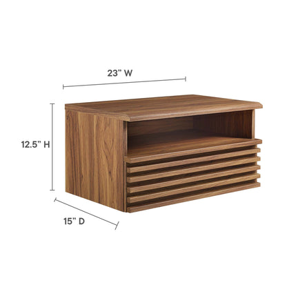 Render Wall-Mount Nightstand by Modway