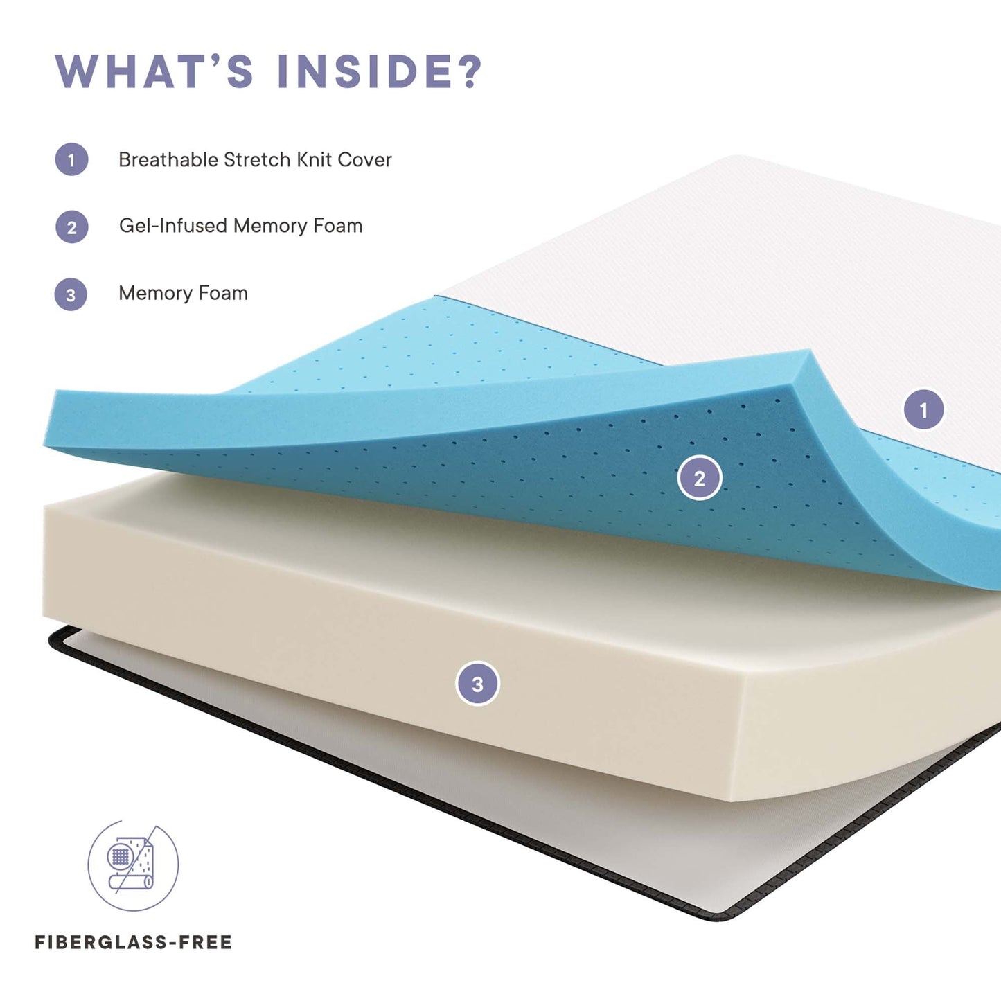 Aveline 12" Memory Foam Mattress by Modway