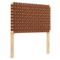 Sparta Weave Vegan Leather Twin Headboard