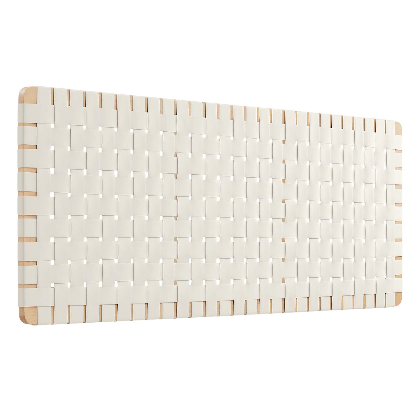 Sparta Vegan Leather Weave Queen Headboard by Modway