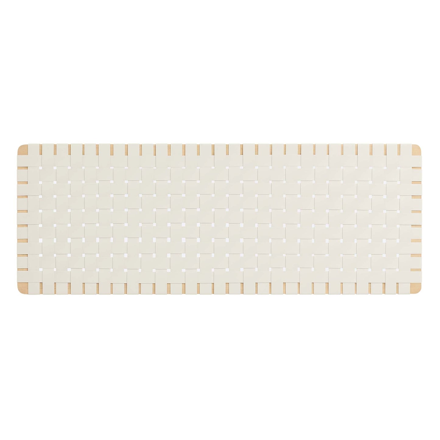 Sparta Vegan Leather Weave Queen Headboard by Modway
