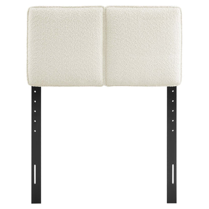Lindee Boucle Fabric Twin Headboard by Modway