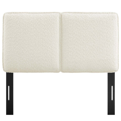 Lindee Boucle Fabric Twin Headboard by Modway