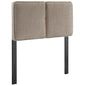 Lindee Boucle Fabric Twin Headboard by Modway