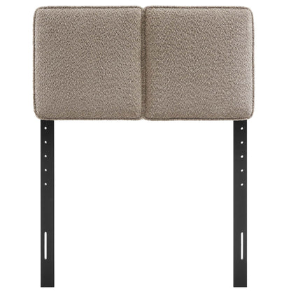Lindee Boucle Fabric Twin Headboard by Modway